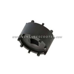 Extracteur de bague crenelee de roue arrière 8 et 9 dents